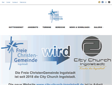 Tablet Screenshot of fcg-ingolstadt.de